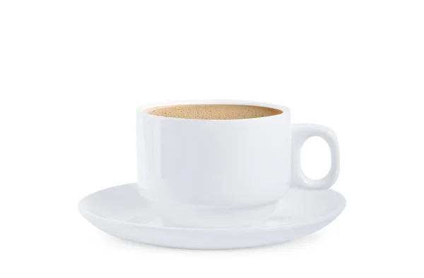 White Coffee Cup White Background — Stock Photo, Image