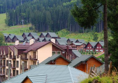 Turistik Dağ Bölgesindeki Daire Otelleri