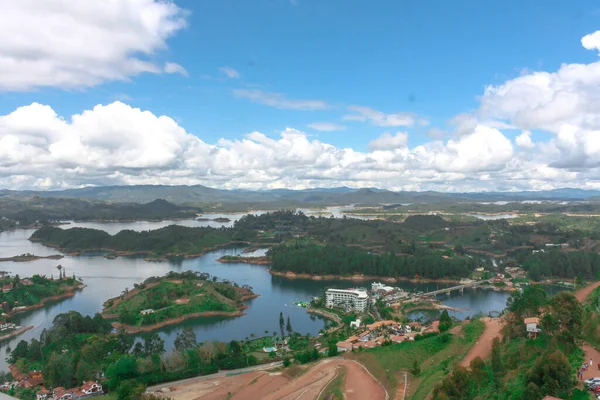 Aerial View Piedra Del Penol — Stockfoto