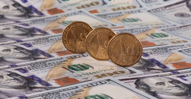 Yüz Amerikan doları ve bir Amerikan doları.