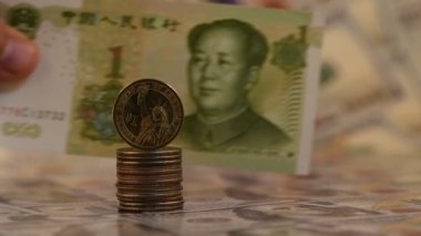 1 Amerikan Doları, 100 dolarlık banknotlar 1 Çin Yuan 'ı