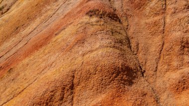 Çölde çatlamış kil