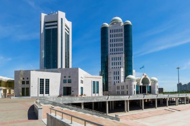  Kazak Parlamentosu ve Senato binaları Kazakistan 'ın başkentinde.