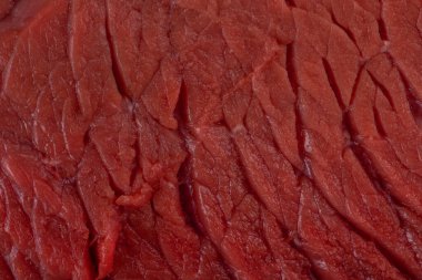 Close-up of a fresh piece of veal meat