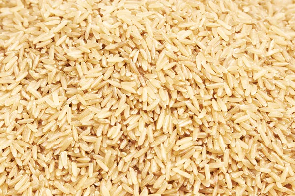 Çiğ Pirinç Arka Planı Asya Yemekleri Sağlıklı Gıda Konsepti — Stok fotoğraf