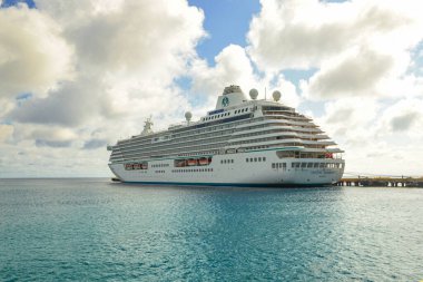 Miami, Florida 'da limana yanaşan büyük lüks bir gezi gemisi, ABD Görüntü geçmişi: Seyahat, Seyahat, Turizm konsepti geçmişi