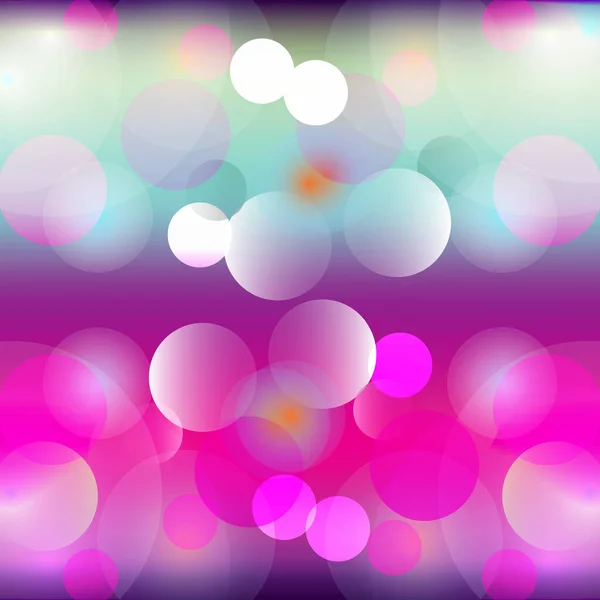 Fondo Bokeh Desenfoque Colorido — Vector de stock