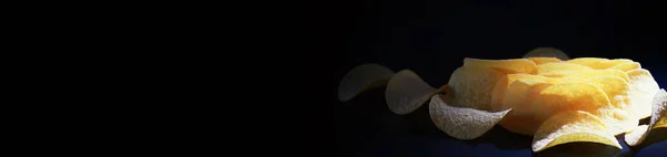 Картопляні Кукурудзяні Чіпси Закуски Солона Закуска Шкідливі Продукти Смажені Чіпси — стокове фото