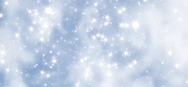 mavi kar yağışı bokeh arkaplanı, soyut kar tanesi arkaplanı, bulanık arkaplan