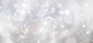 mavi kar yağışı bokeh arkaplanı, bulanık soyut kar tanesi arkaplanı 