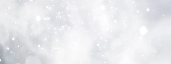 Μπλε Χιόνι Bokeh Φόντο Αφηρημένη Νιφάδα Χιονιού Θολή Αφηρημένη Φόντο — Φωτογραφία Αρχείου