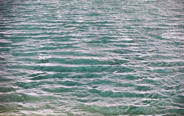 Vattenytan Vattnets Konsistens Vågor Sjön Blåsigt Väder — Stockfoto