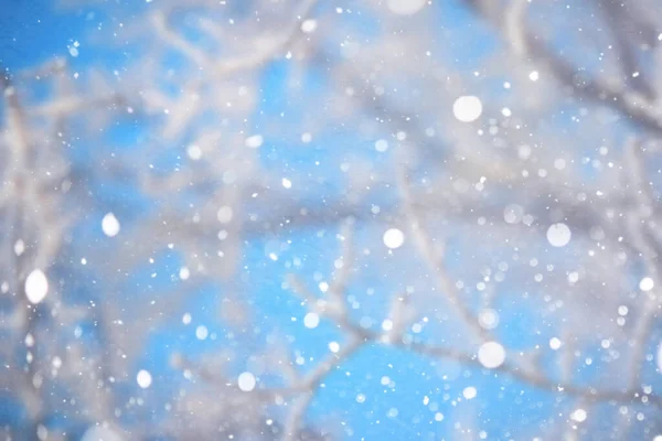 冬の風景 おとぎ話の美しさの雪に覆われた通り 観光地での降雪と冷却 — ストック写真