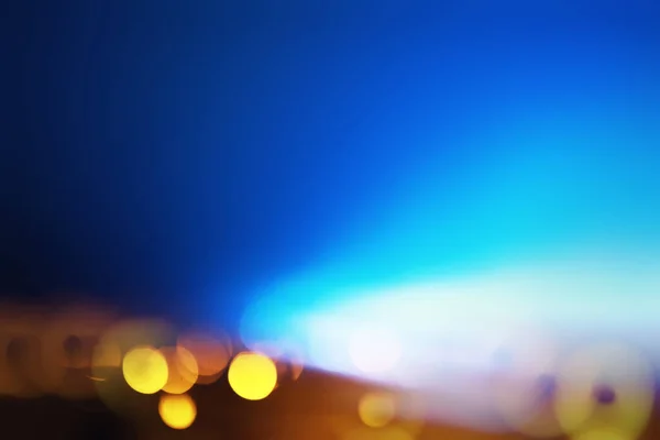 Абстрактний Фон Боке Золоті Кільця Боке Темно Синьому Фоні Накладка — стокове фото