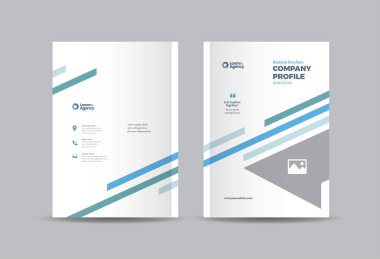 İş Broşürü Kapağı Tasarımı veya Yıllık Rapor ve Şirket Profil Kapağı veya Broşür ve Katalog Kapağı 