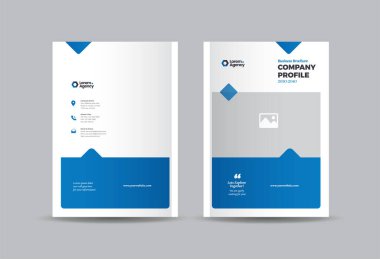 İş Broşürü Kapağı Tasarımı veya Yıllık Rapor ve Şirket Profil Kapağı veya Broşür ve Katalog Kapağı 