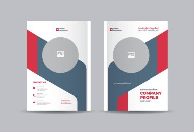 İş Broşürü Kapağı Tasarımı veya Yıllık Rapor ve Şirket Profil Kapağı veya Broşür ve Katalog Kapağı 