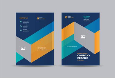 İş Broşürü Kapağı Tasarımı veya Yıllık Rapor ve Şirket Profil Kapağı veya Broşür ve Katalog Kapağı 