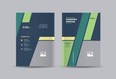İş Broşürü Kapağı Tasarımı veya Yıllık Rapor ve Şirket Profil Kapağı veya Broşür ve Katalog Kapağı 