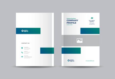 İş Broşürü Kapağı Tasarımı veya Yıllık Rapor ve Şirket Profil Kapağı veya Broşür ve Katalog Kapağı 