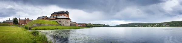 View Hame Castle Hameenlinna Finland Fortress Europe Shore Lake — Stockfoto