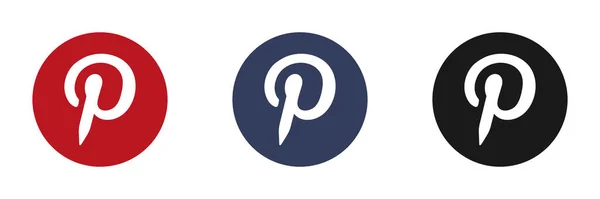 Logo Sosial Ikon Siap Desain Web — Stok Foto