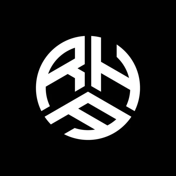 Projekt Logo Litery Rgz Czarnym Tle Rgz Twórcze Inicjały Koncepcja — Wektor stockowy