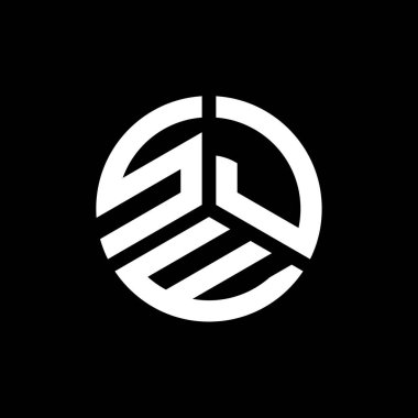 Siyah arka planda SJE harf logosu tasarımı. SJE yaratıcı harflerin baş harfleri logo kavramı. SJE harf tasarımı.