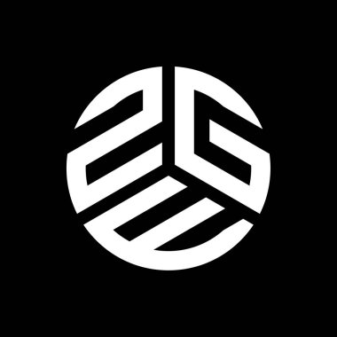 Siyah arka planda ZGE harfi logo tasarımı. ZGE yaratıcı harflerin baş harfleri logo kavramı. ZGE harf tasarımı.