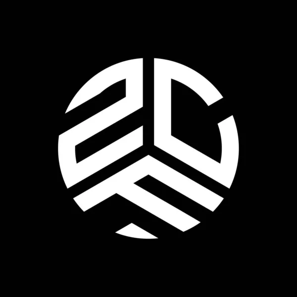 Design Logotipo Carta Zce Fundo Preto Zce Iniciais Criativas Conceito —  Vetores de Stock