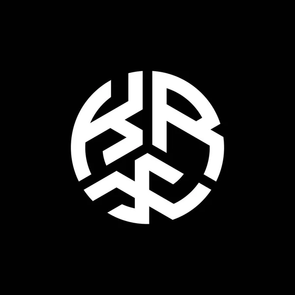 Λογότυπο Printkrw Εικονίδιο Krw Γράμμα Krw Krw Επίπεδη Krwmonogram Krwminimalist — Διανυσματικό Αρχείο