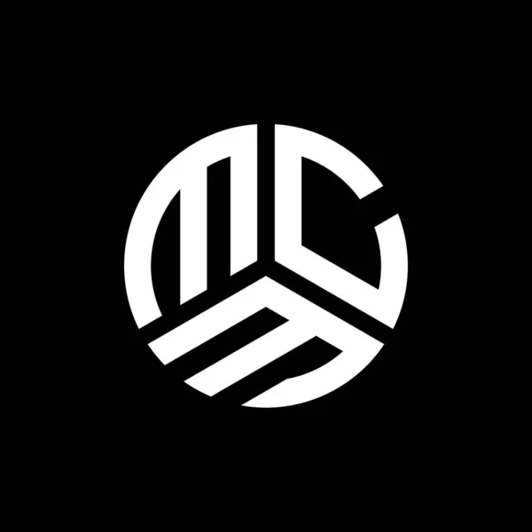 Mcm 디자인은 Mcm 크리에이티브 이니셜 Mcm 디자인 — 스톡 벡터