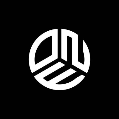 Siyah arka planda tek harfli logo tasarımı. Yaratıcı bir baş harfli logo konsepti. Tek harf tasarımı.