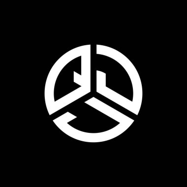 QJJ harf logo tasarımı siyah arkaplan üzerine. QJJ yaratıcı harflerin baş harfleri logo kavramı. QJJ harf tasarımı. QJJ harfi logo tasarımı siyah arkaplan üzerine. QJJ yaratıcı harflerin baş harfleri logo kavramı. QJJ harf tasarımı.