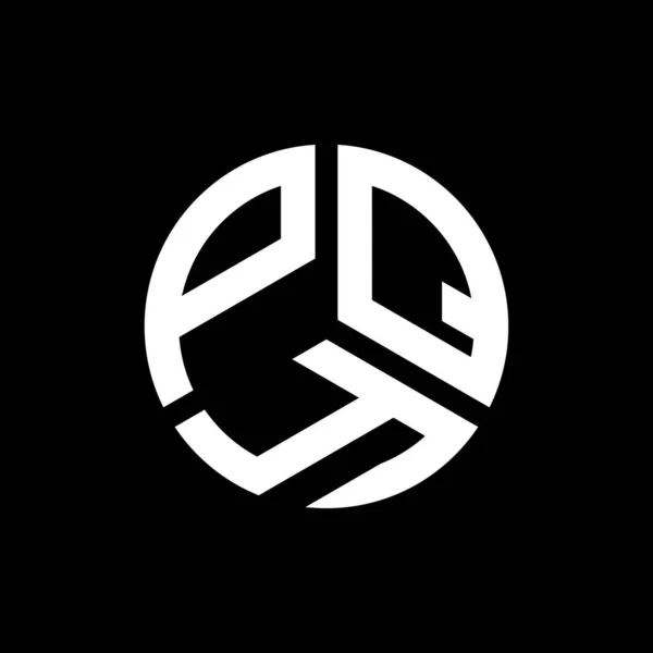 Дизайн Логотипа Буквы Pqy Черном Фоне Концепция Логотипа Инициалами Pqy — стоковый вектор