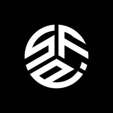 Siyah arka planda SEP harf logosu tasarımı. SEP yaratıcı harflerin baş harfleri logo kavramı. SEP harf tasarımı.