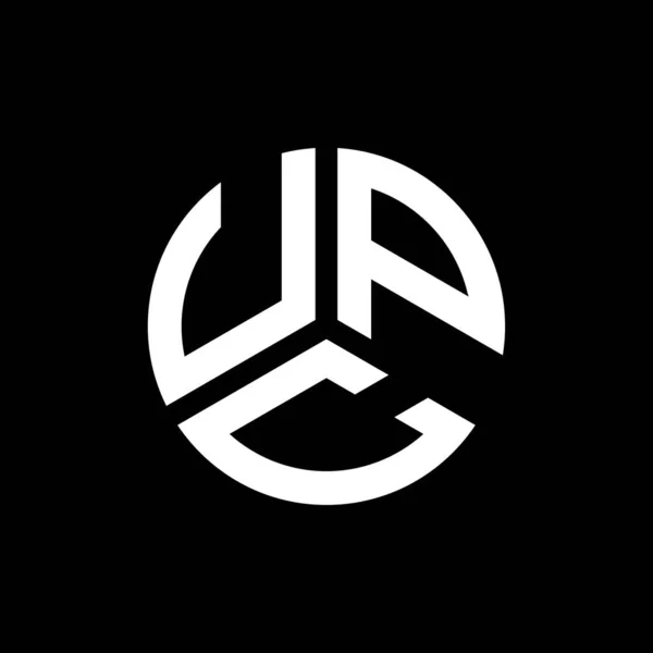 Дизайн Логотипа Скп Чёрном Фоне Креативные Инициалы Скп Буквенная Концепция — стоковый вектор