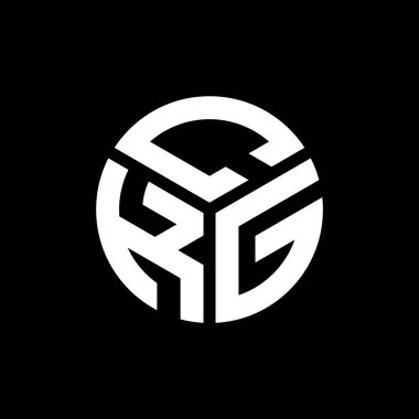 Siyah arkaplanda CKG harf logosu tasarımı. CKG yaratıcı harflerin baş harfleri logo kavramı. CKG harf tasarımı.
