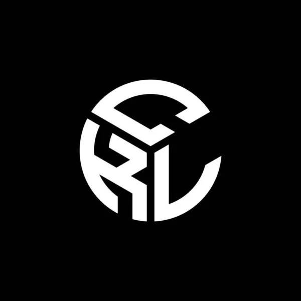 Logo Design Ckl Auf Schwarzem Hintergrund Ckl Kreative Initialen Buchstabe — Stockvektor
