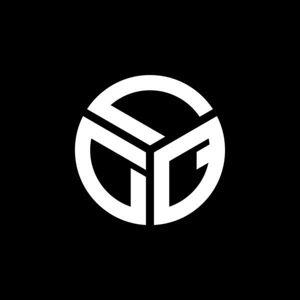 Дизайн Логотипа Ldq Чёрном Фоне Ldq Творческие Инициалы Буквенная Концепция — стоковый вектор
