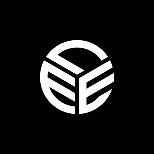 ブラックを基調としたLeeレターロゴデザイン リー創造的なイニシャルの手紙のロゴコンセプト 李手紙のデザイン — ストックベクタ