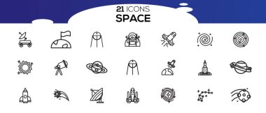 Alan simgesi vektör çiziminin kümesi.