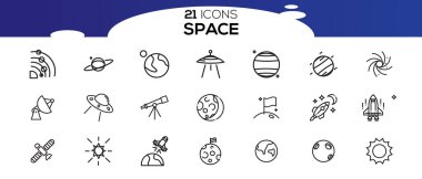 Alan simgesi vektör çiziminin kümesi.