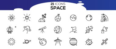 Alan simgesi vektör çiziminin kümesi.