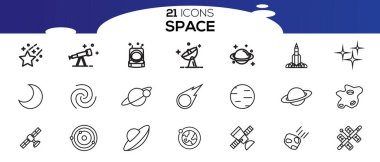 Alan simgesi vektör çiziminin kümesi.