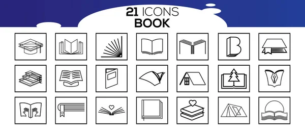 Kitapla İlgili Basit Vektör Satırı Simgeleri. Organizatör, Öğrenme, E-Reader, Audiobook ve daha fazlası gibi simgeler içerir. Düzenlenebilir Vuruş.