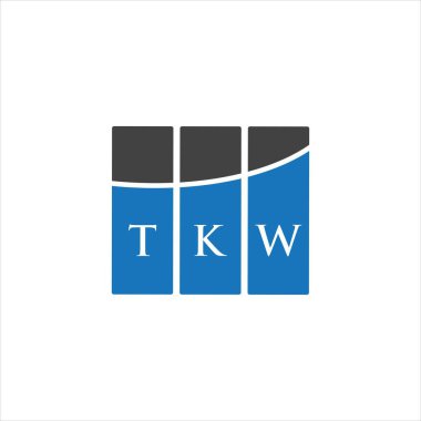 Beyaz arkaplanda TKW harf logosu tasarımı. TKW yaratıcı harflerin baş harfleri logo konsepti. TKW harf dizaynı. Beyaz arkaplanda TKW harf logosu tasarımı. TKW yaratıcı harflerin baş harfleri logo konsepti. TKW harf tasarımı.