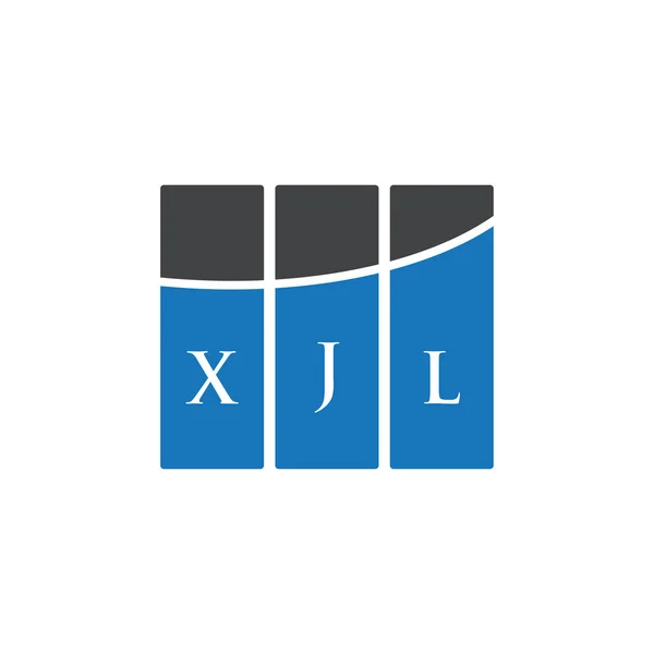 Xjl Letter Logo Design Auf Weißem Hintergrund Xjl Kreative Initialen — Stockvektor