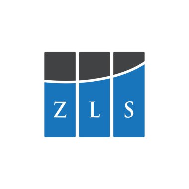 Beyaz arkaplanda ZLS harfi logo tasarımı. ZLS yaratıcı harf logosu konsepti. ZLS harf tasarımı.