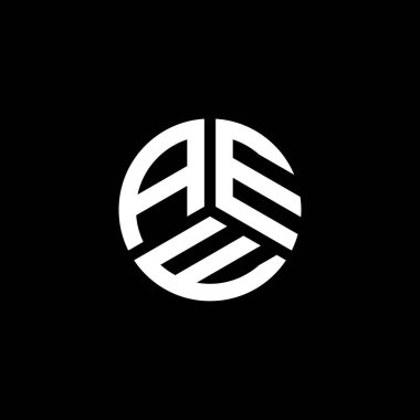 Beyaz arka planda AEE harf logosu tasarımı. AE yaratıcı harflerin baş harfleri logo konsepti. AEE harf tasarımı.